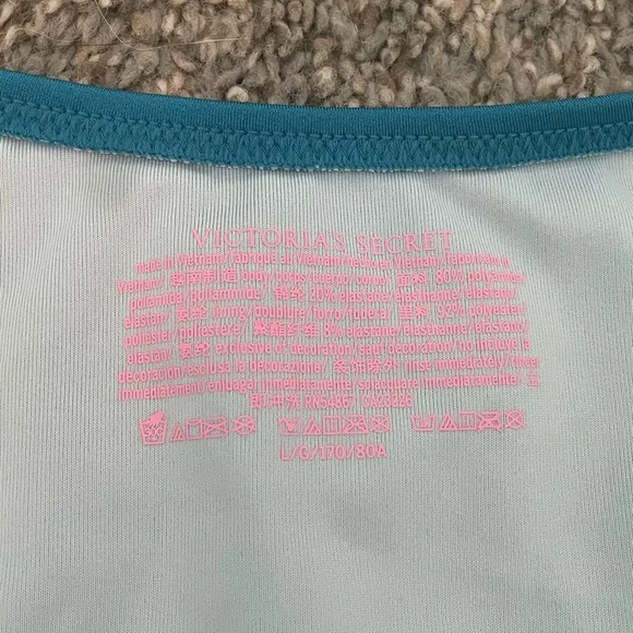 NWOT Victoria’s Secret teal Brazilian Bikini Bottom - Picture 4 of 4